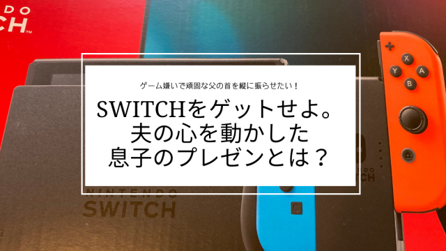 【子育て１３年目にしてゲーム機を買うことになった訳】